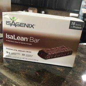 Isagenix Isalean Chocolate Cream Crisp Bars